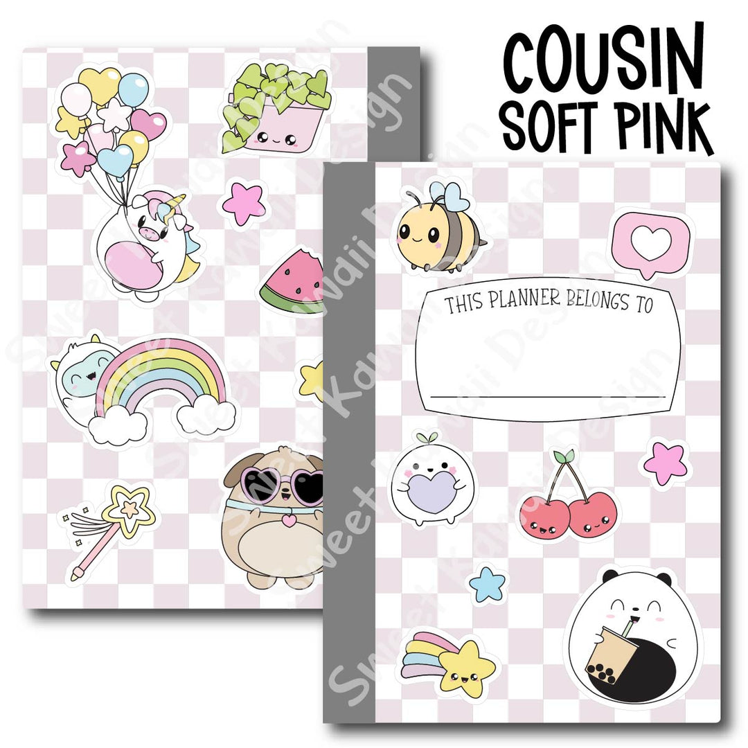 Planner Cover Stickers Colors and Sizes Available