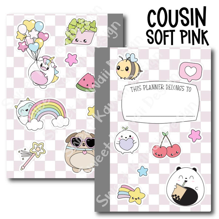 Planner Cover Stickers Colors and Sizes Available