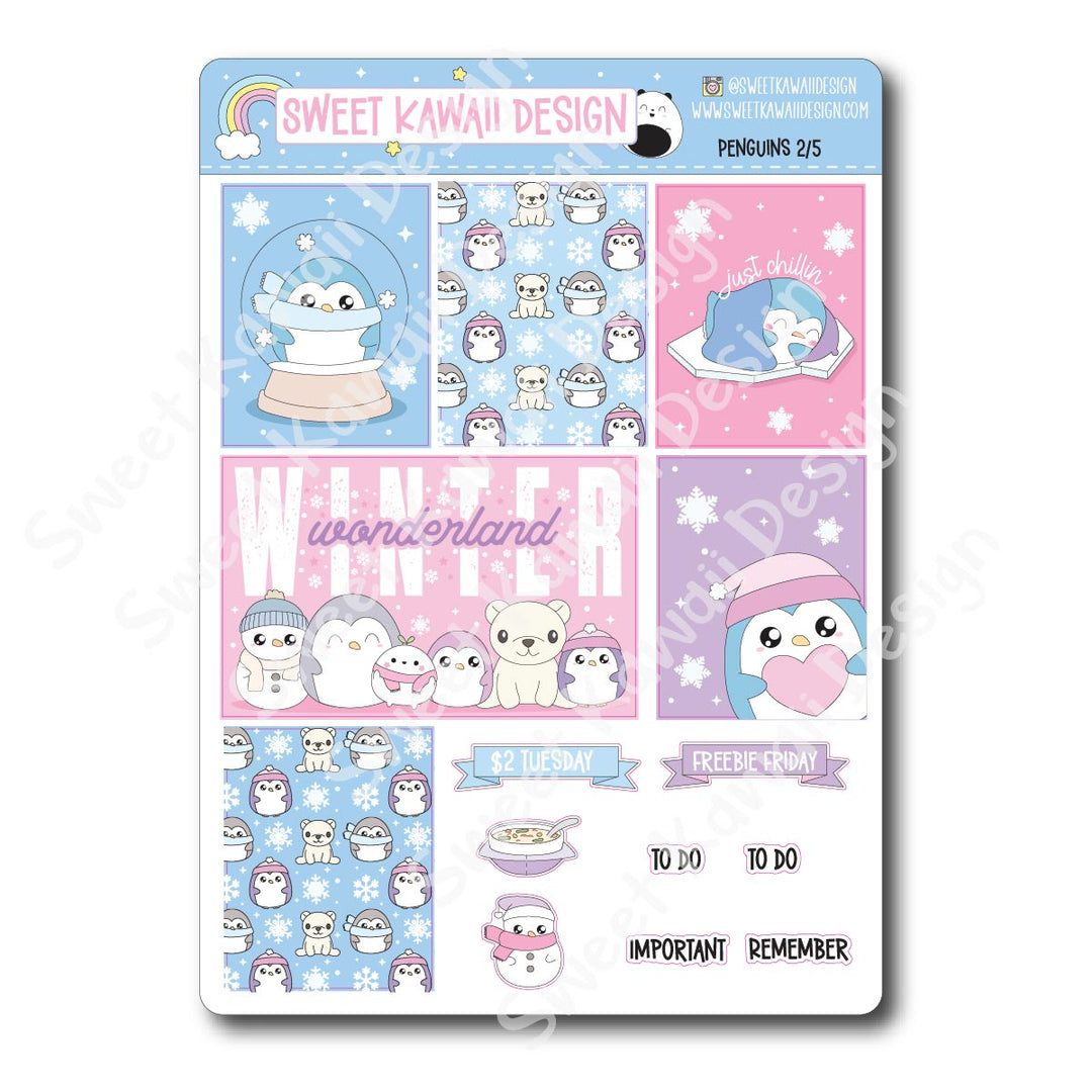 Weekly Kit - Penguins - SIZE OPTIONS AVAILABLE