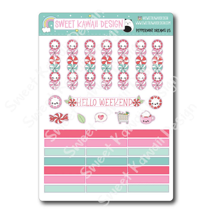 Weekly Kit - Peppermint Dreams - SIZE OPTIONS AVAILABLE