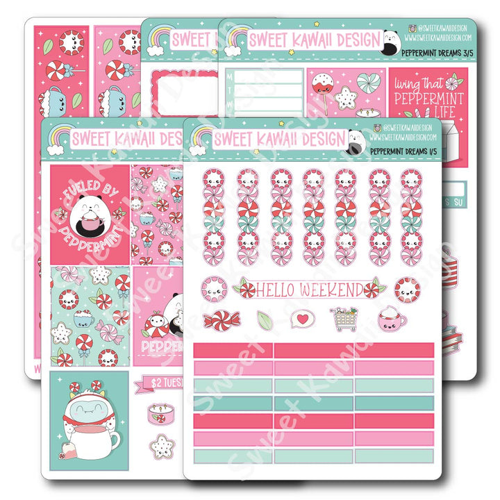 Weekly Kit - Peppermint Dreams - SIZE OPTIONS AVAILABLE