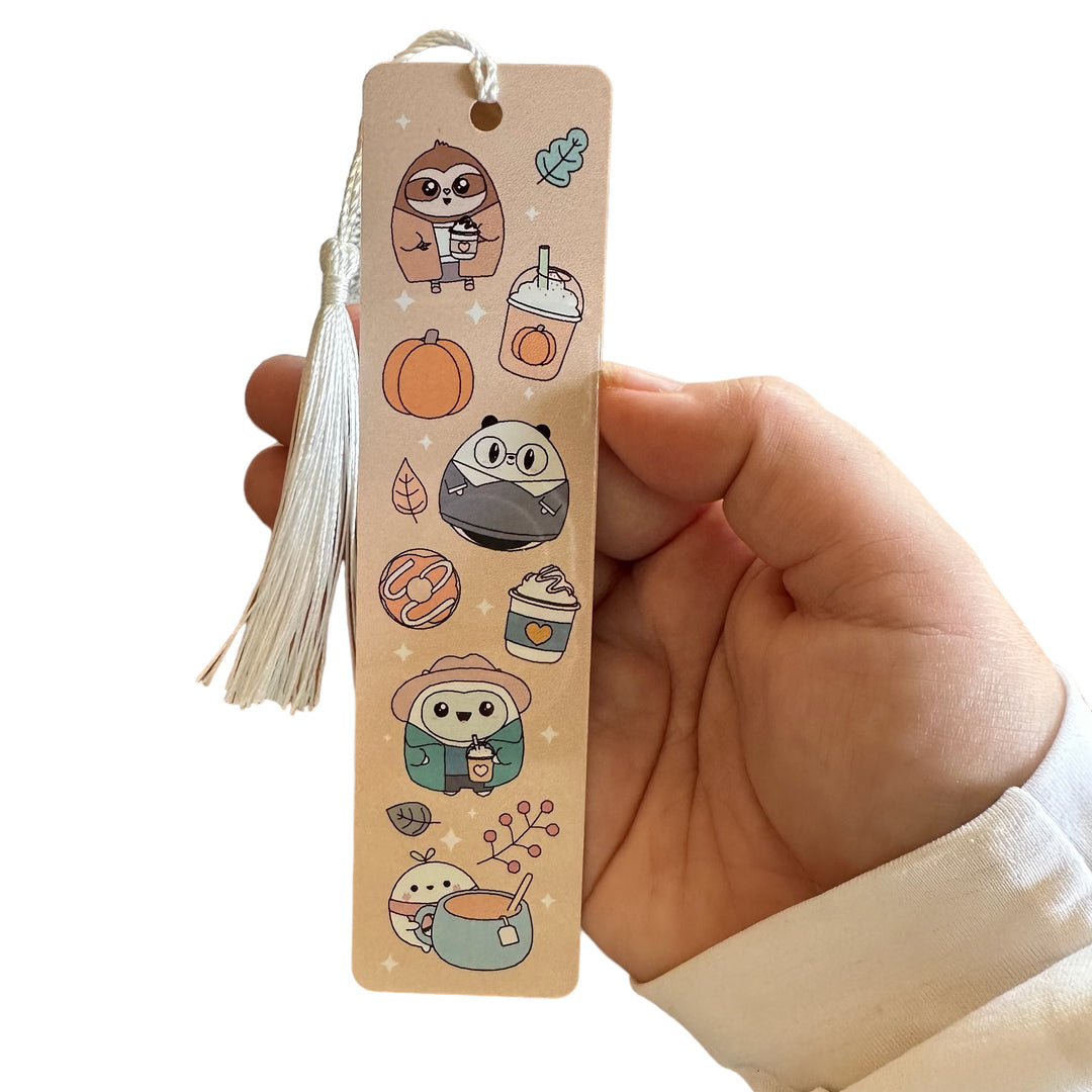 Metal Bookmark - Pumpkin Spice