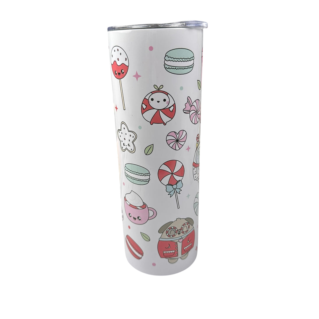 20oz Skinny Insulated Tumbler - Peppermint Everything