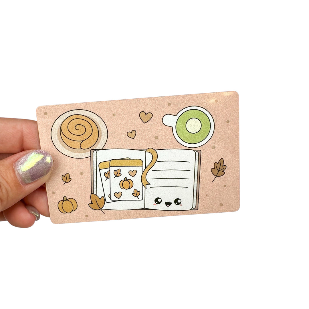 Metal Washi Card - Cozy Era