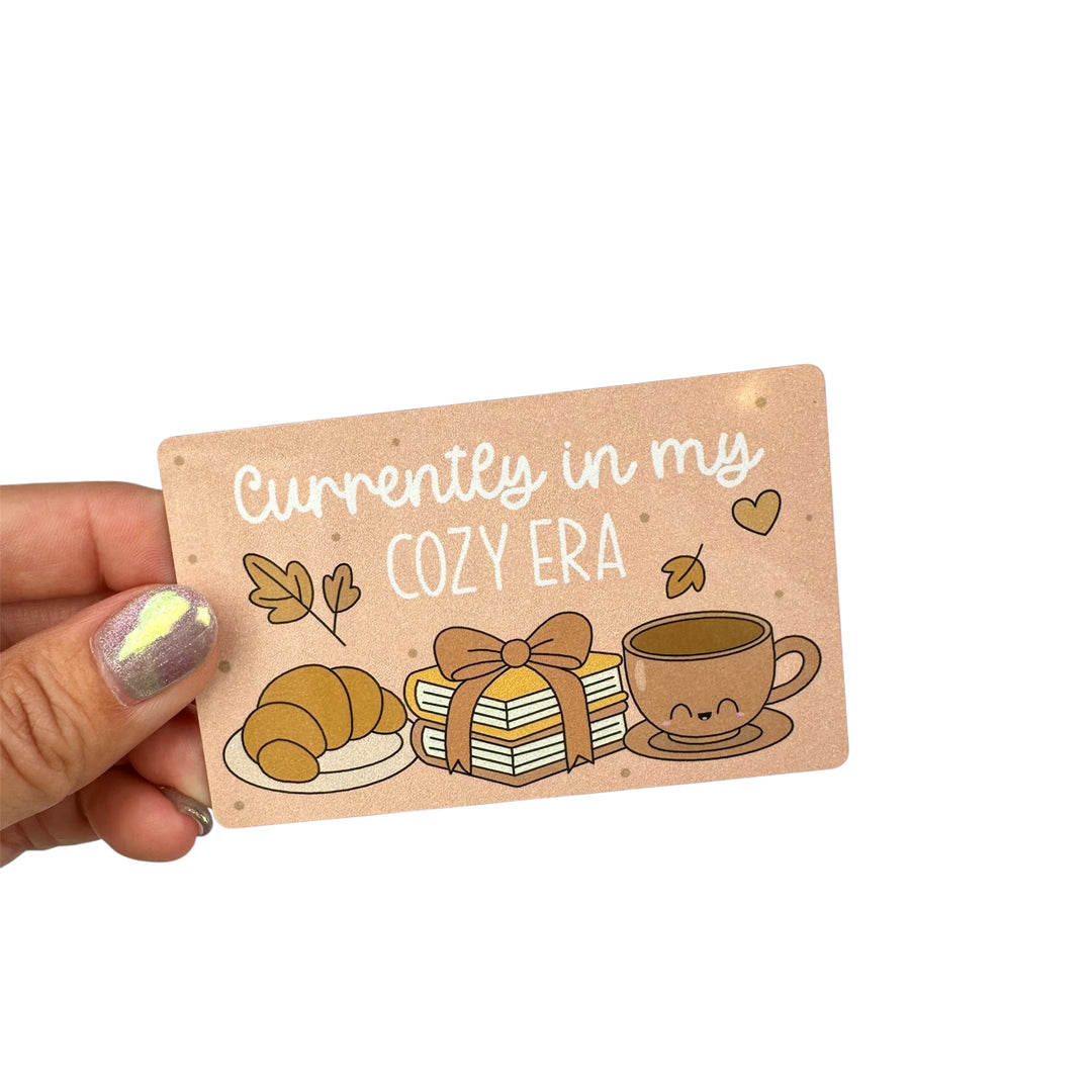 Metal Washi Card - Cozy Era