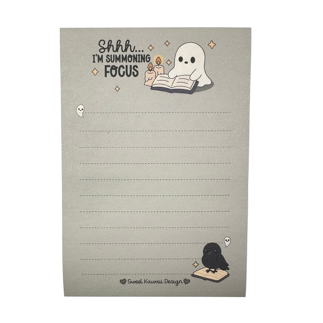 4x6 Sticky Notepad - Summoning Focus