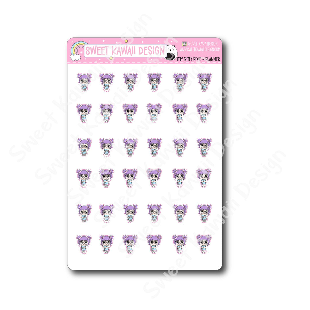 Kawaii Pixie Stickers - Planner