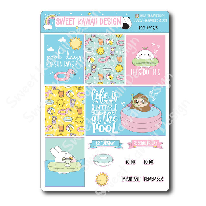 Weekly Kit - Pool Day - SIZE OPTIONS AVAILABLE