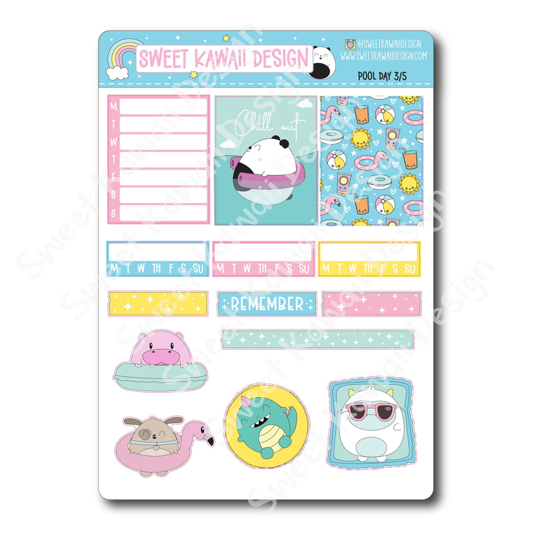 Weekly Kit - Pool Day - SIZE OPTIONS AVAILABLE