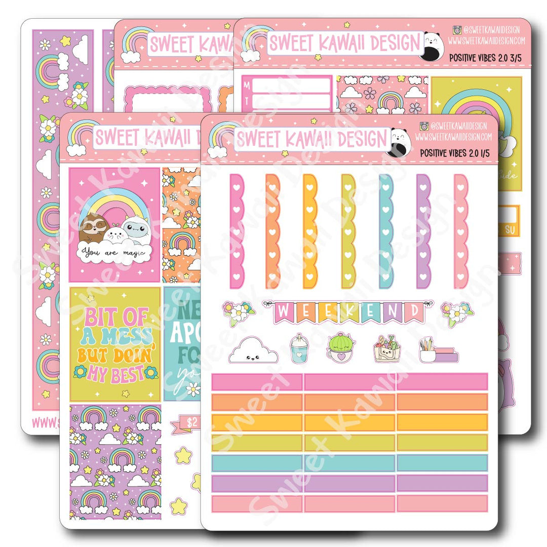 Weekly Kit - Positive Vibes 2.0 - SIZE OPTIONS AVAILABLE