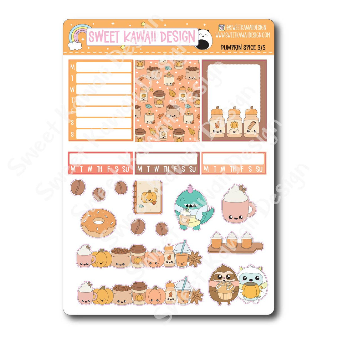 Weekly Kit - Pumpkin Spice 25 - SIZE OPTIONS AVAILABLE