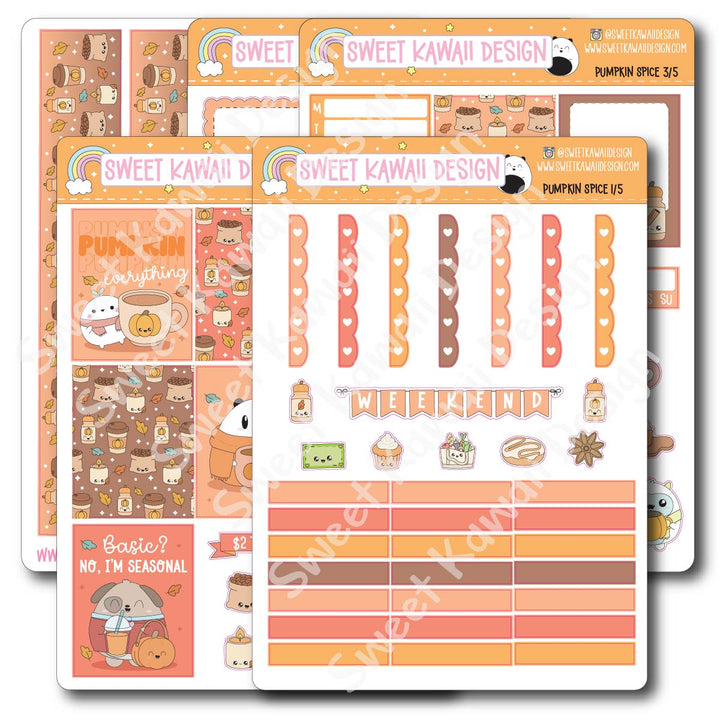 Weekly Kit - Pumpkin Spice 25 - SIZE OPTIONS AVAILABLE
