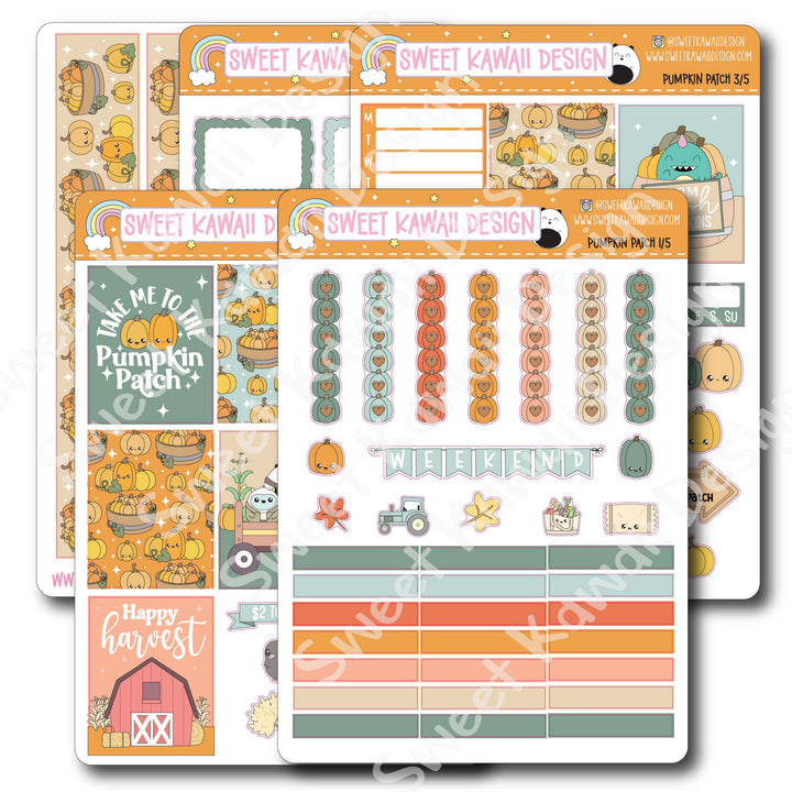 Weekly Kit - Pumpkin Patch - SIZE OPTIONS AVAILABLE