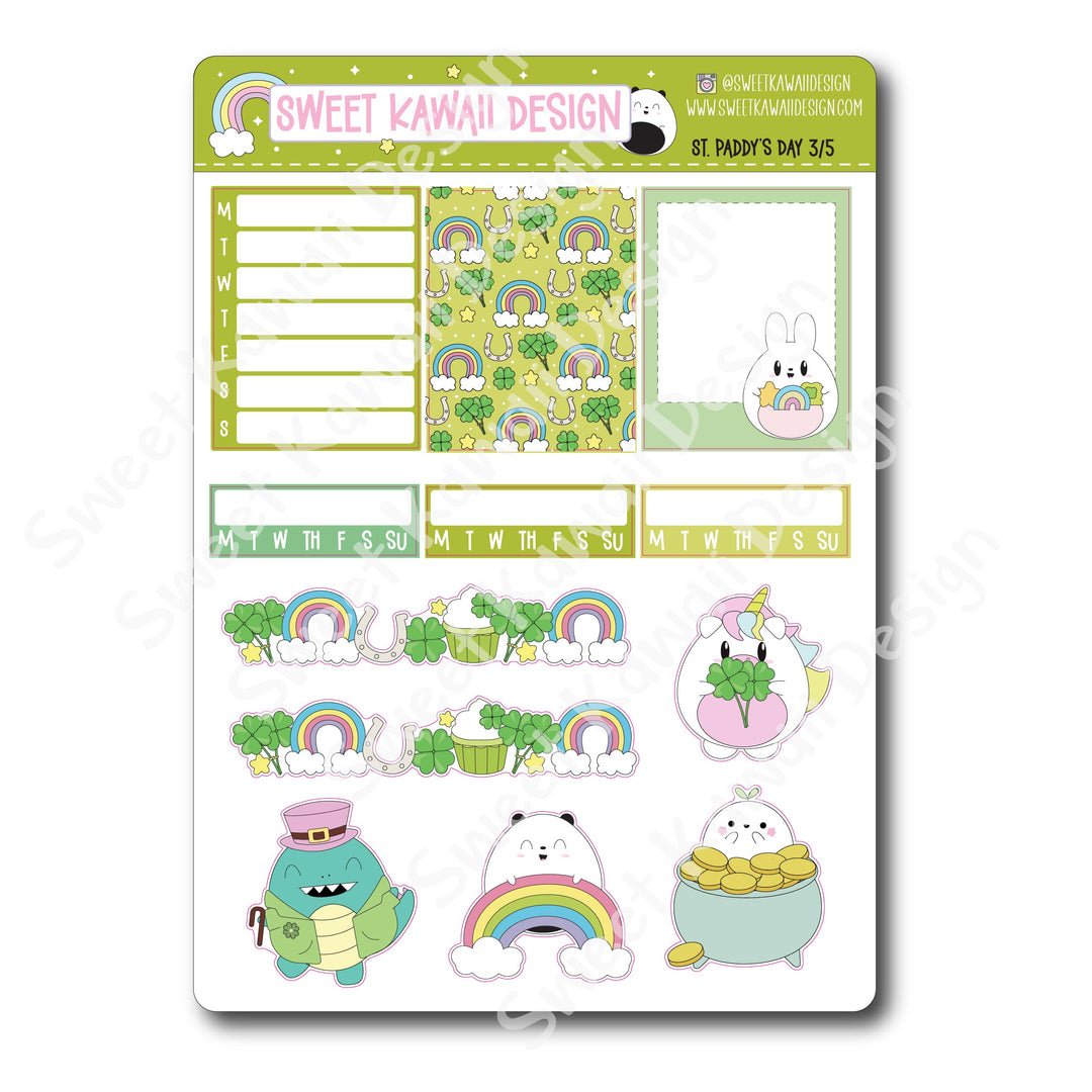 Weekly Kit - St Paddy's Day - SIZE OPTIONS AVAILABLE