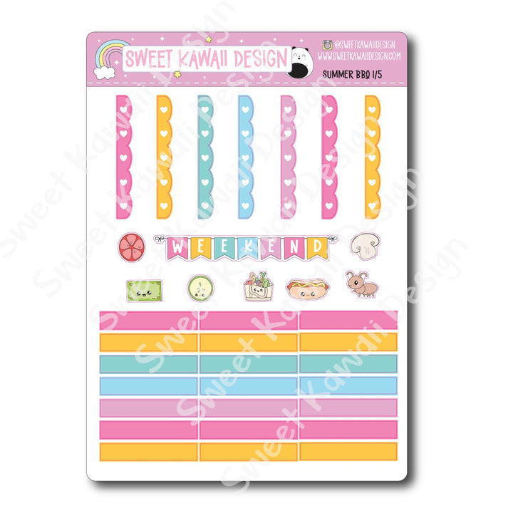 Weekly Kit - Summer BBQ - SIZE OPTIONS AVAILABLE