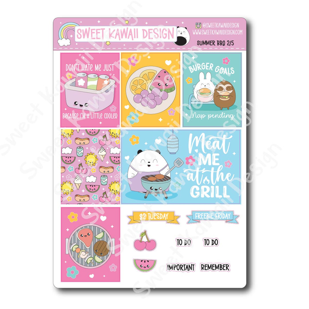 Weekly Kit - Summer BBQ - SIZE OPTIONS AVAILABLE