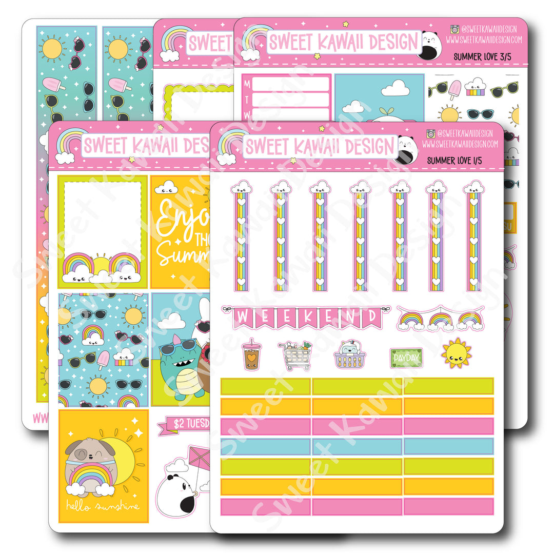 Weekly Kit - Summer Love - SIZE OPTIONS AVAILABLE