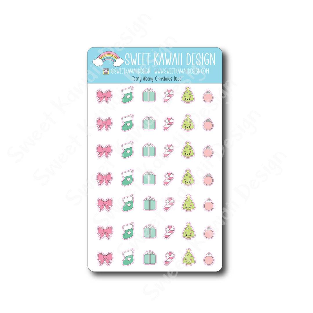 Teeny Weeny Christmas Deco Stickers