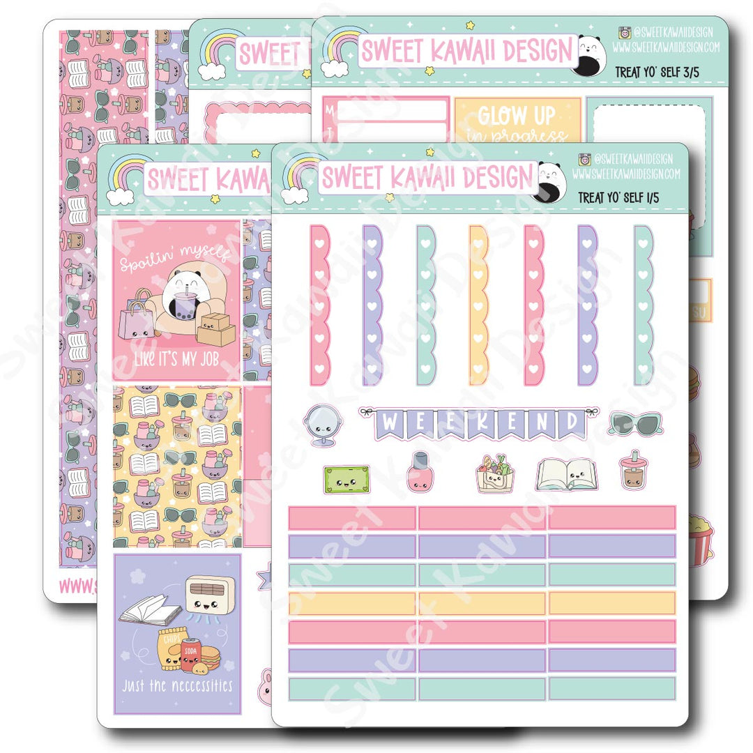 Weekly Kit - Treat Yo' Self - SIZE OPTIONS AVAILABLE