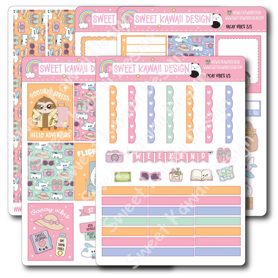 Weekly Kit - Vacay Vibes - SIZE OPTIONS AVAILABLE