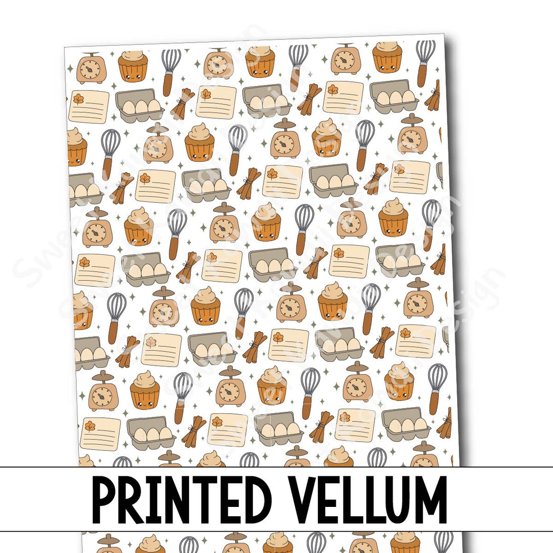 Printed Vellum - Harvest Bakery