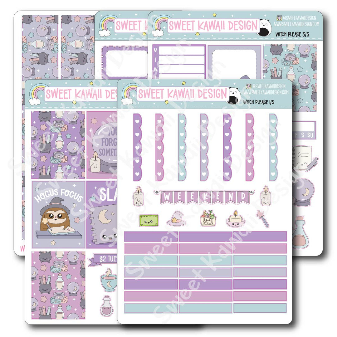 Weekly Kit - Witch Please - SIZE OPTIONS AVAILABLE