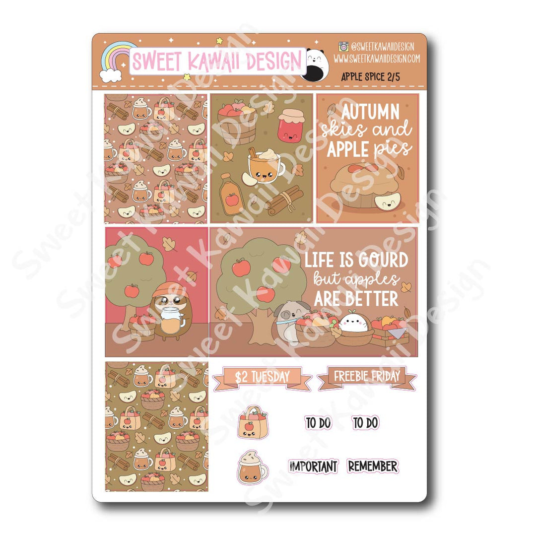 Weekly Kit - Apple Spice - SIZE OPTIONS AVAILABLE