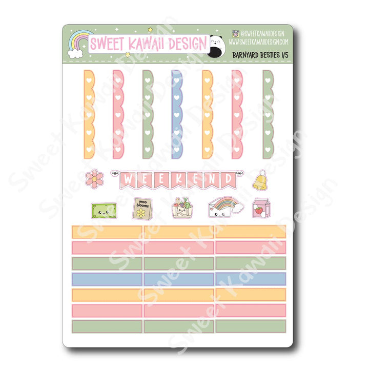 Weekly Kit - Barnyard Besties - SIZE OPTIONS AVAILABLE