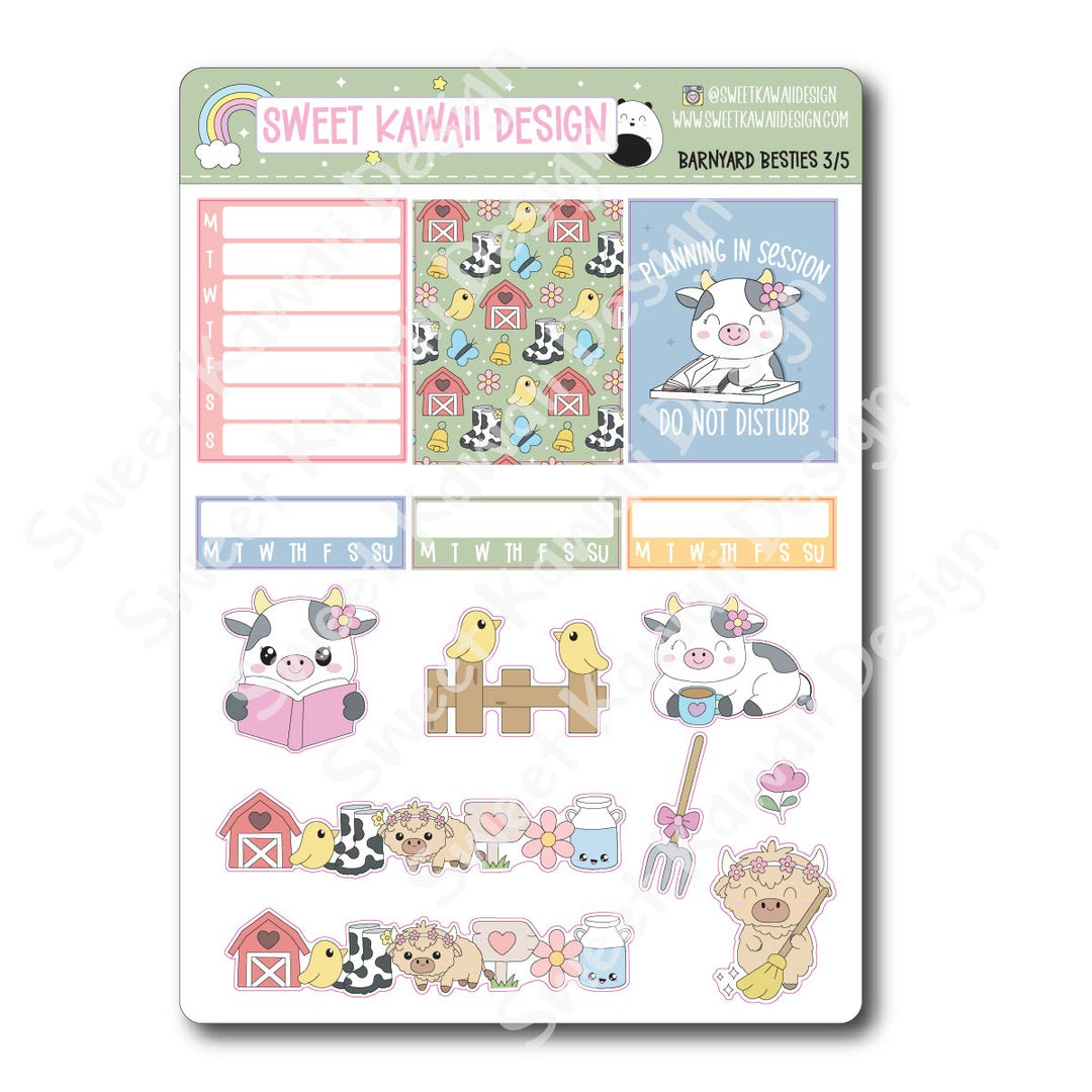 Weekly Kit - Barnyard Besties - SIZE OPTIONS AVAILABLE