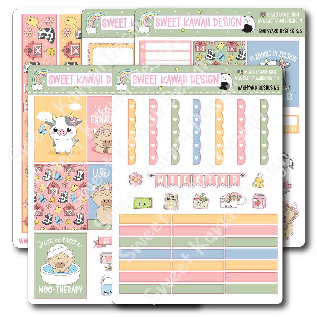 Weekly Kit - Barnyard Besties - SIZE OPTIONS AVAILABLE