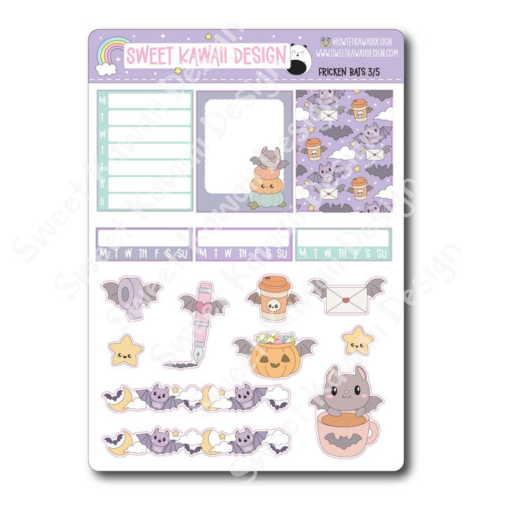 Weekly Kit - Fricken Bats - SIZE OPTIONS AVAILABLE