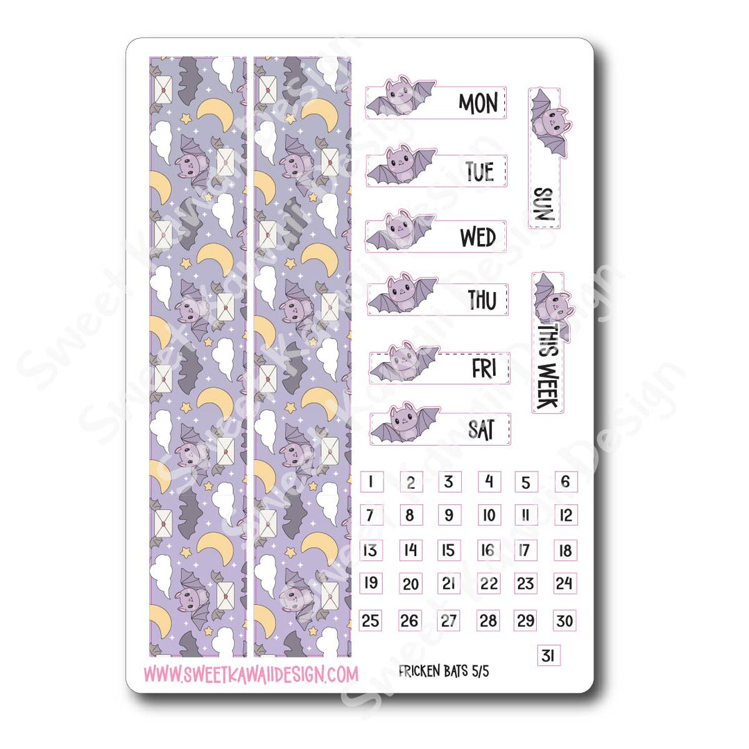 Weekly Kit - Fricken Bats - SIZE OPTIONS AVAILABLE