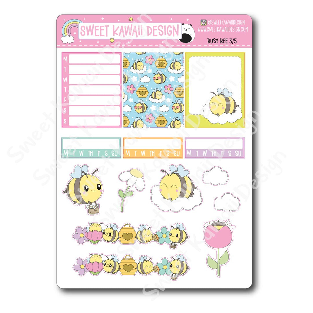 Weekly Kit - Busy Bee - SIZE OPTIONS AVAILABLE