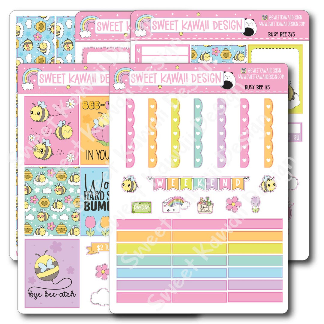 Weekly Kit - Busy Bee - SIZE OPTIONS AVAILABLE
