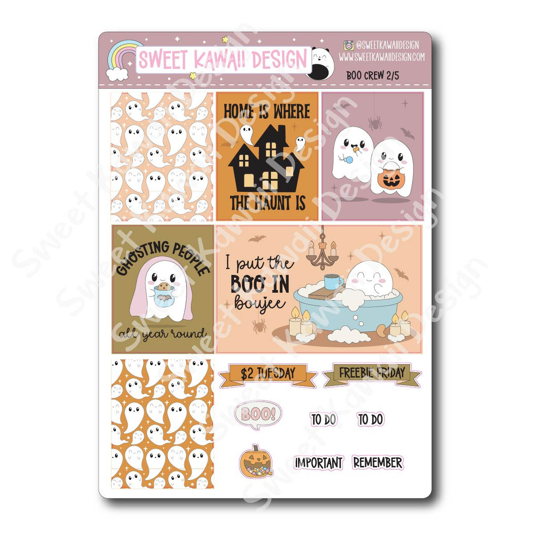 Weekly Kit - Boo Crew - SIZE OPTIONS AVAILABLE