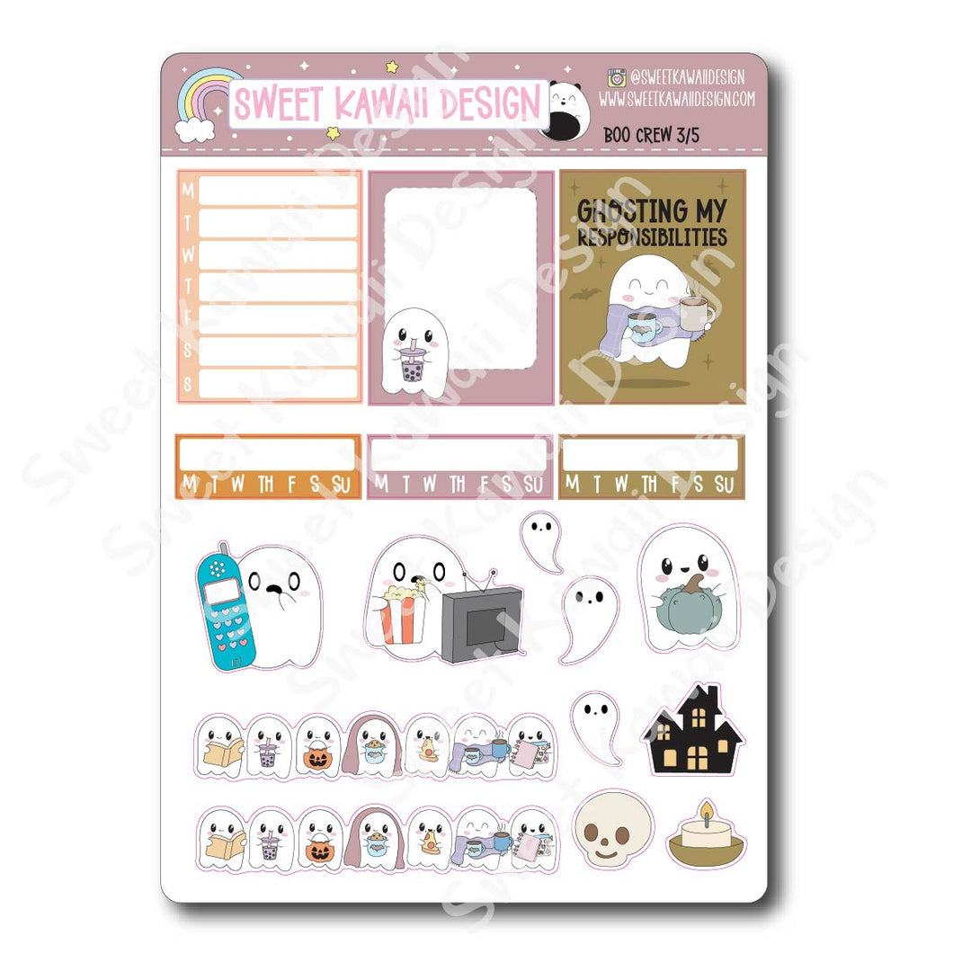 Weekly Kit - Boo Crew - SIZE OPTIONS AVAILABLE