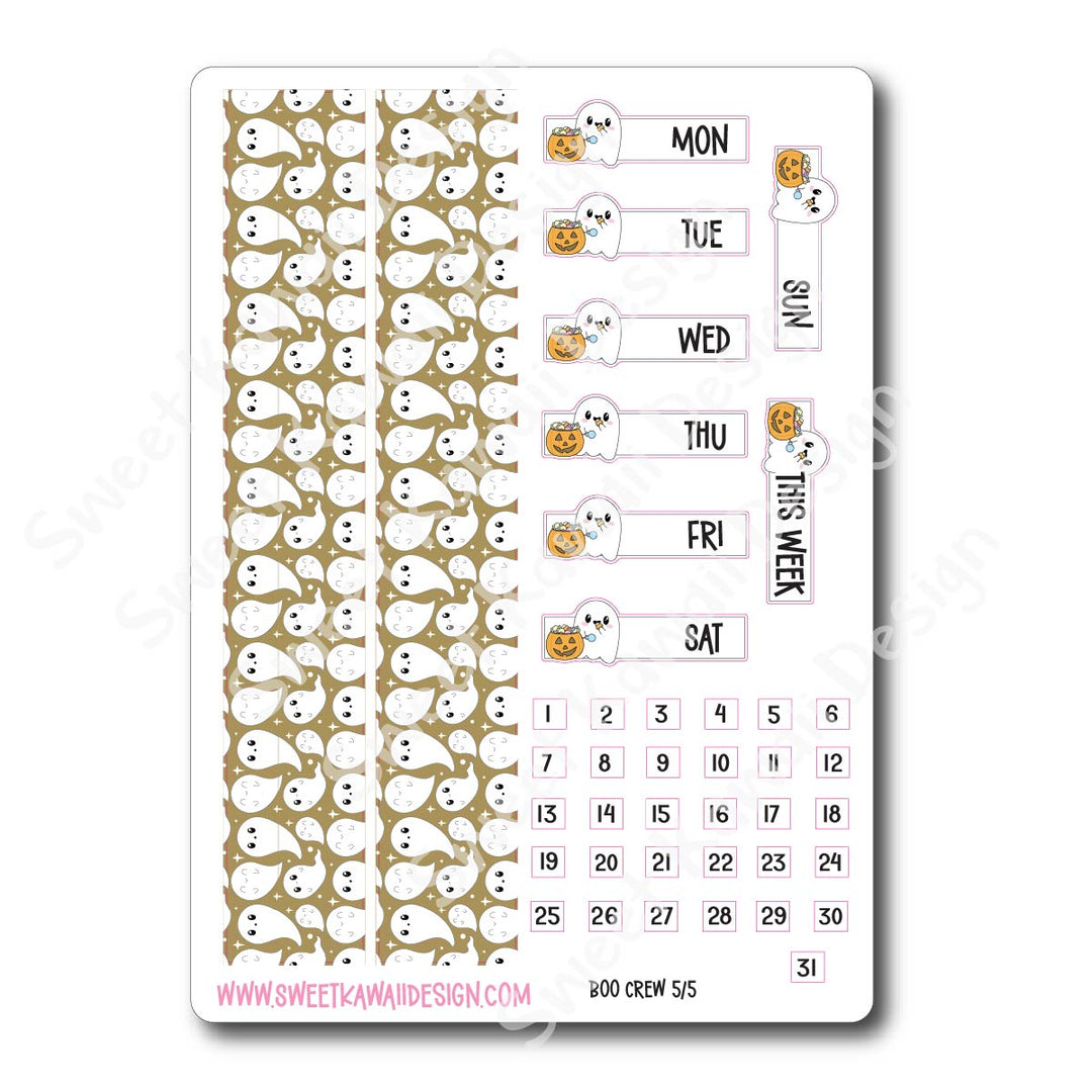 Weekly Kit - Boo Crew - SIZE OPTIONS AVAILABLE