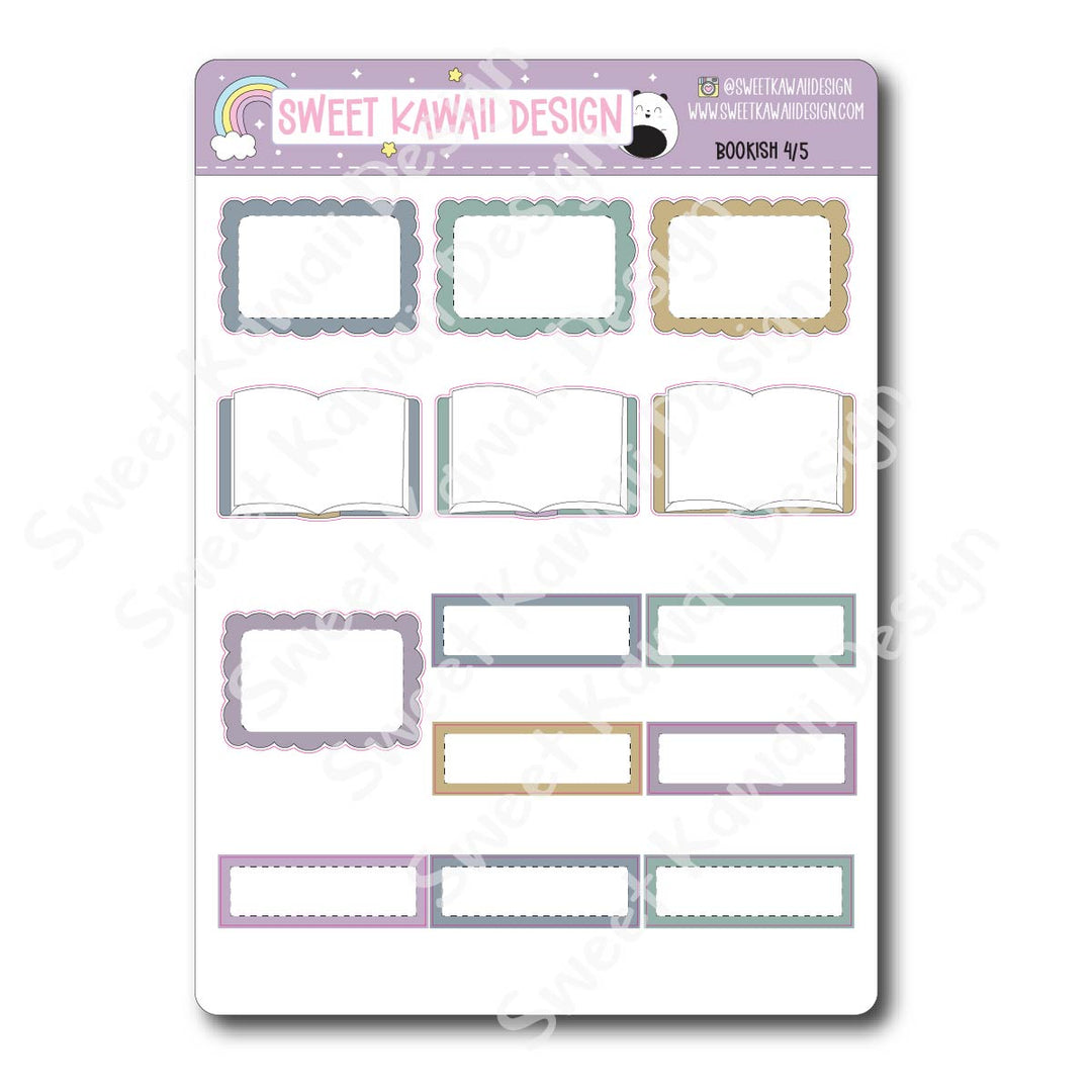 Weekly Kit - Bookish - SIZE OPTIONS AVAILABLE