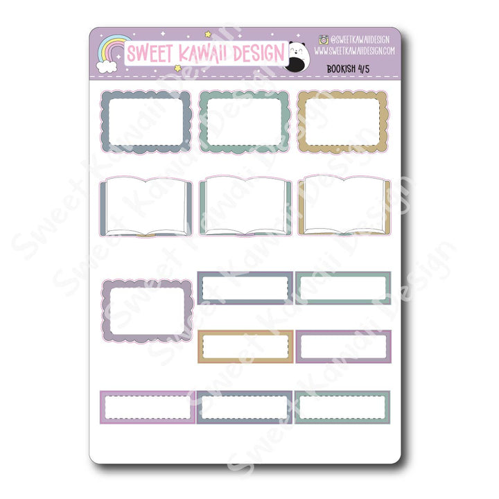 Weekly Kit - Bookish - SIZE OPTIONS AVAILABLE