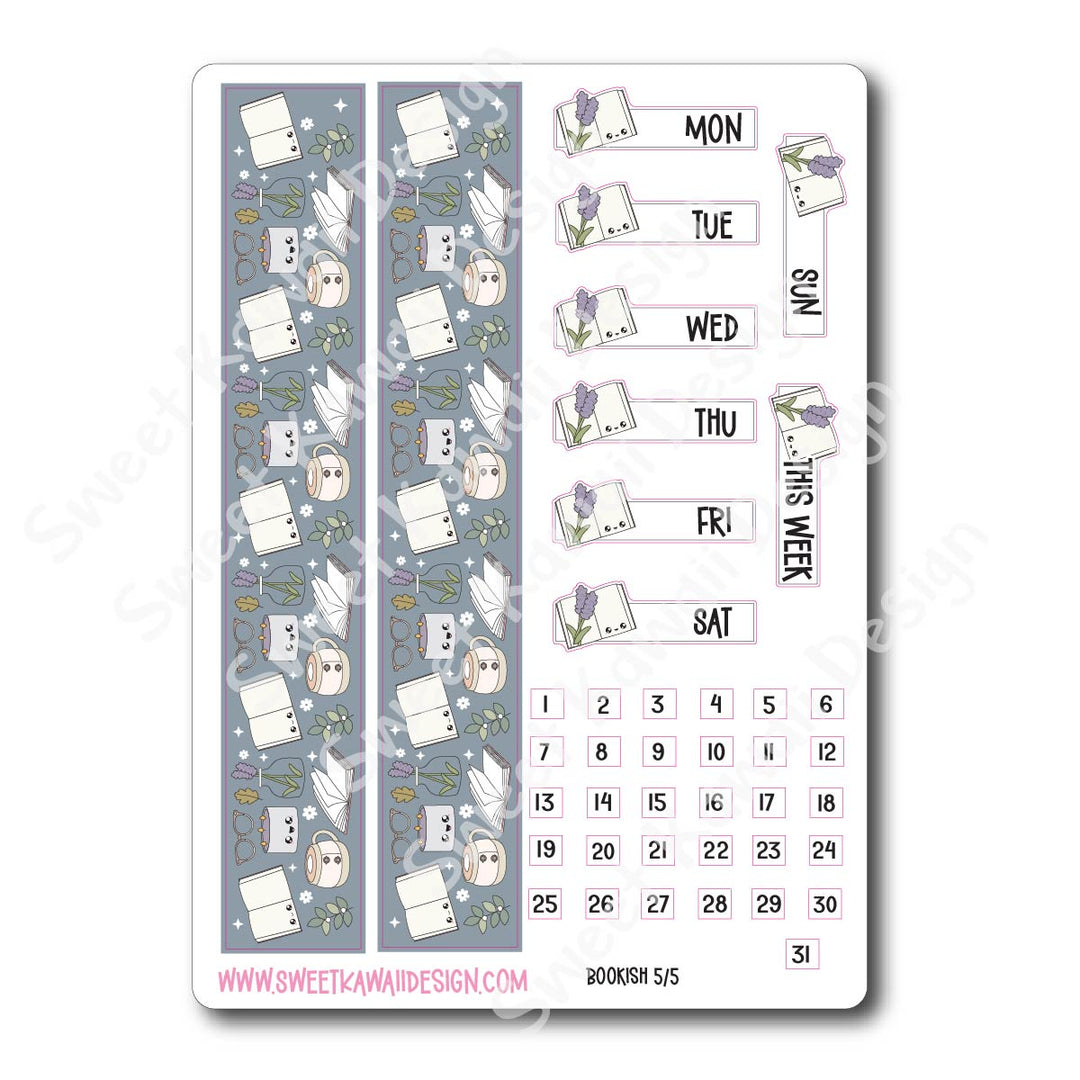 Weekly Kit - Bookish - SIZE OPTIONS AVAILABLE