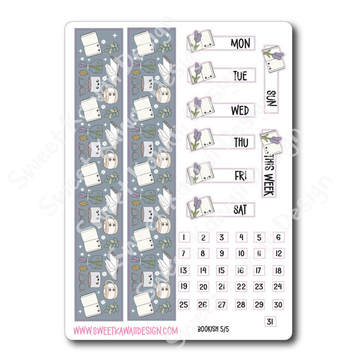 Weekly Kit - Bookish - SIZE OPTIONS AVAILABLE