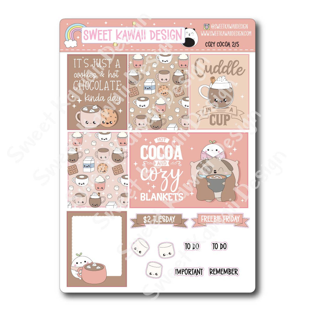 Weekly Kit - Cozy Cocoa - SIZE OPTIONS AVAILABLE