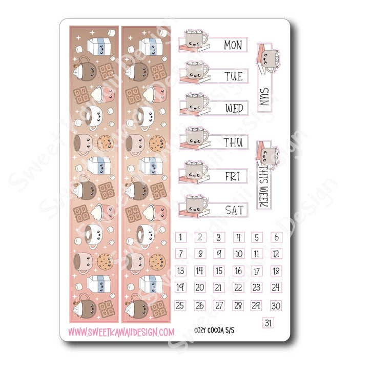 Weekly Kit - Cozy Cocoa - SIZE OPTIONS AVAILABLE