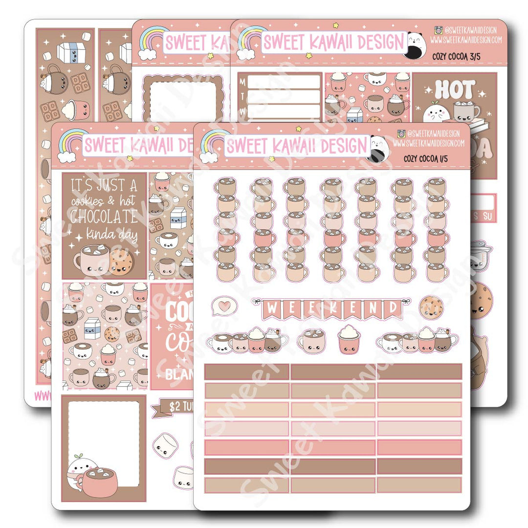 Weekly Kit - Cozy Cocoa - SIZE OPTIONS AVAILABLE