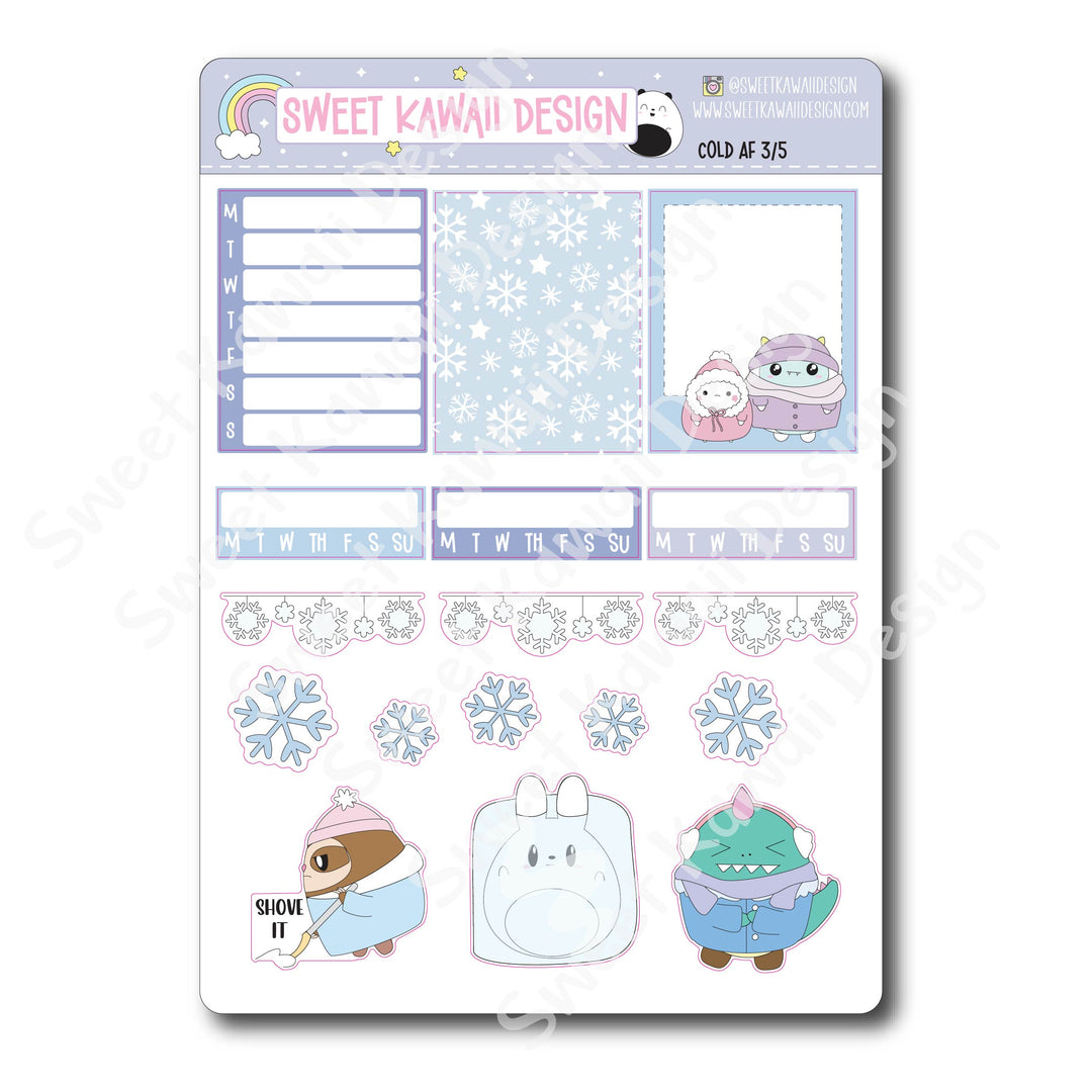 Weekly Kit - Cold AF - SIZE OPTIONS AVAILABLE