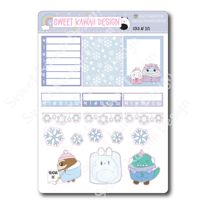 Weekly Kit - Cold AF - SIZE OPTIONS AVAILABLE