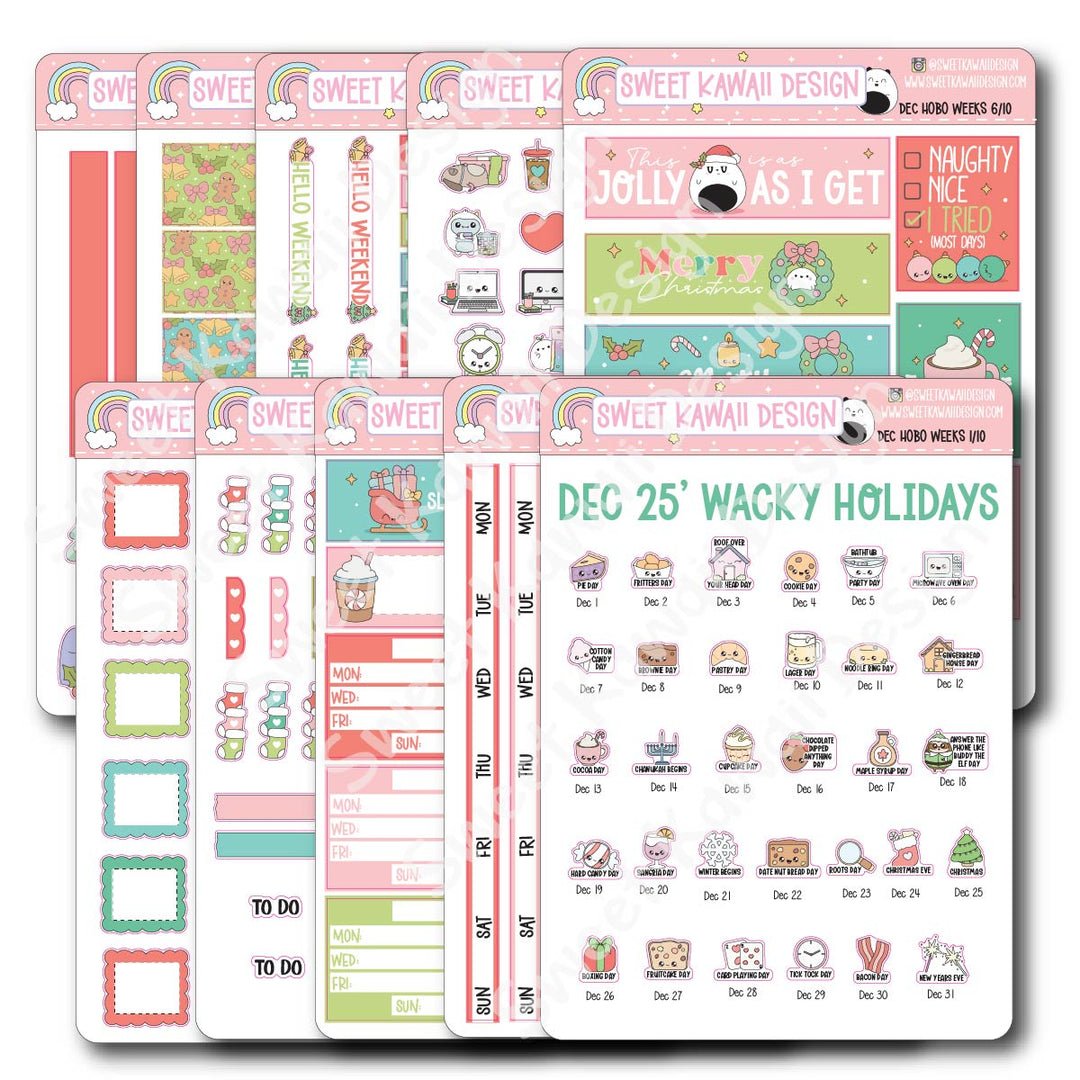 December 2025 Kit - Hobonichi Weeks