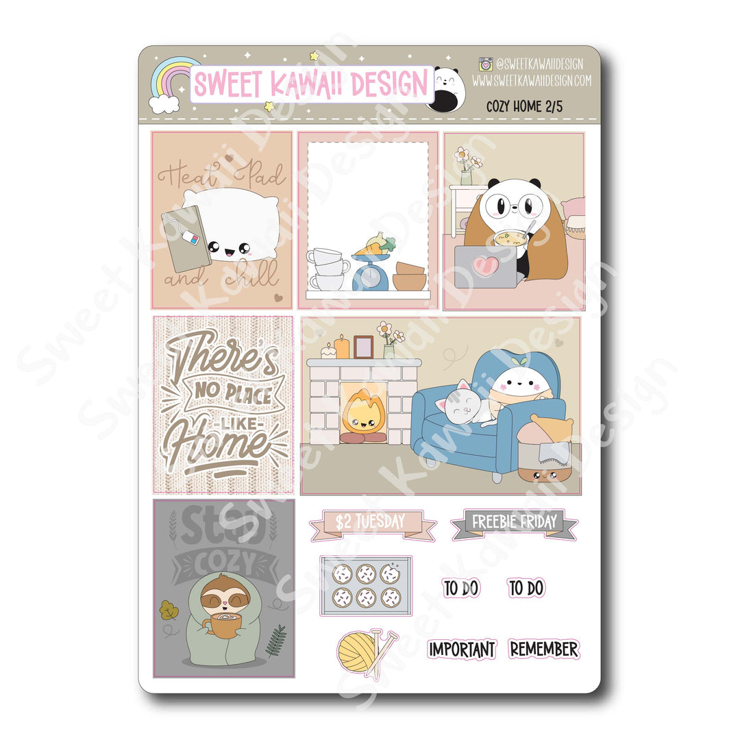 Weekly Kit - Cozy Home - SIZE OPTIONS AVAILABLE