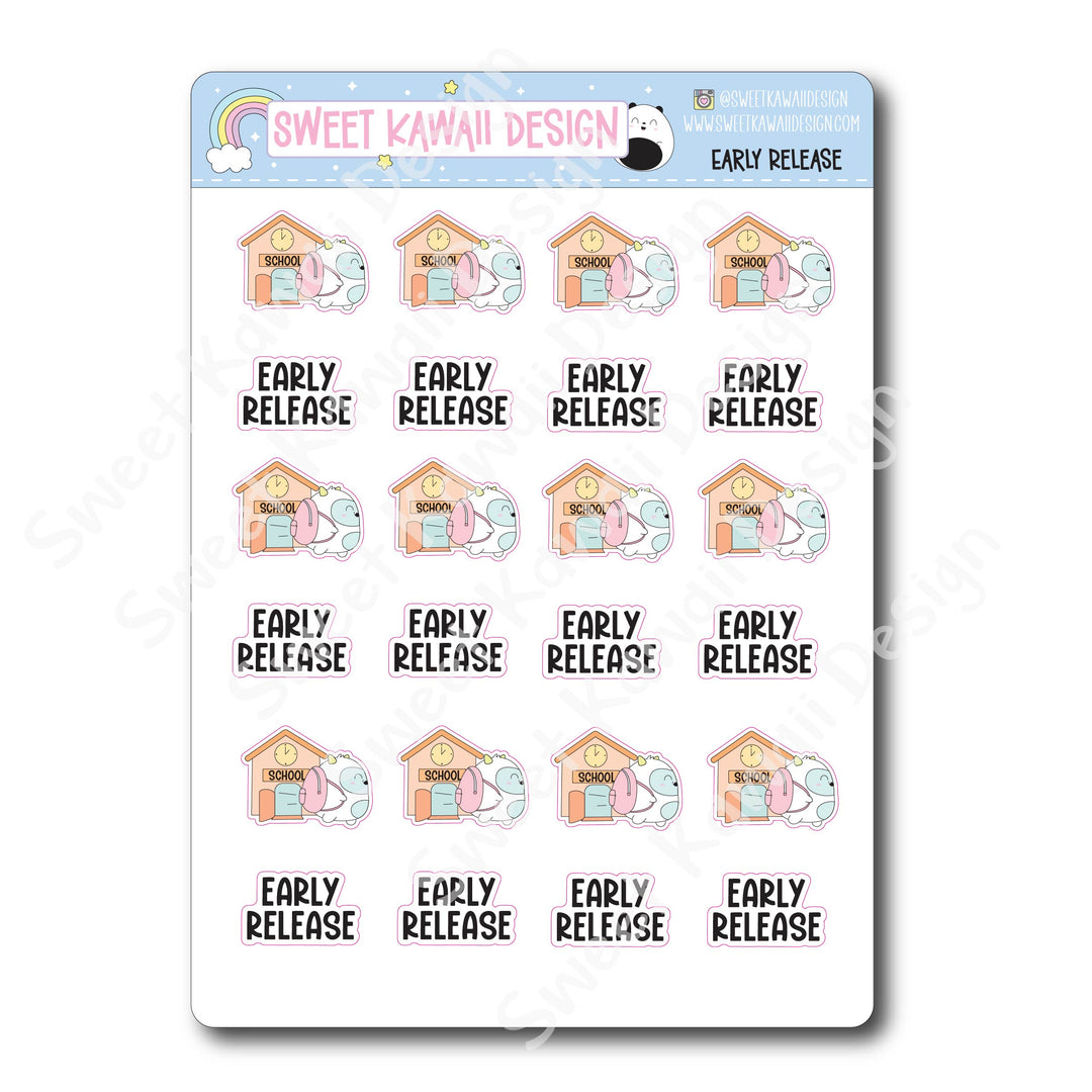 Kawaii Early Release Stickers