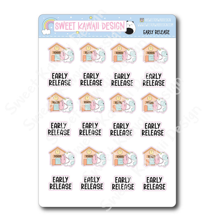Kawaii Early Release Stickers